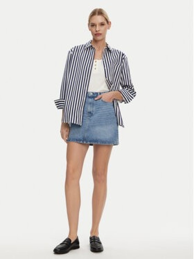 Tommy Hilfiger Spódnica jeansowa WW0WW44392 Niebieski Regular Fit