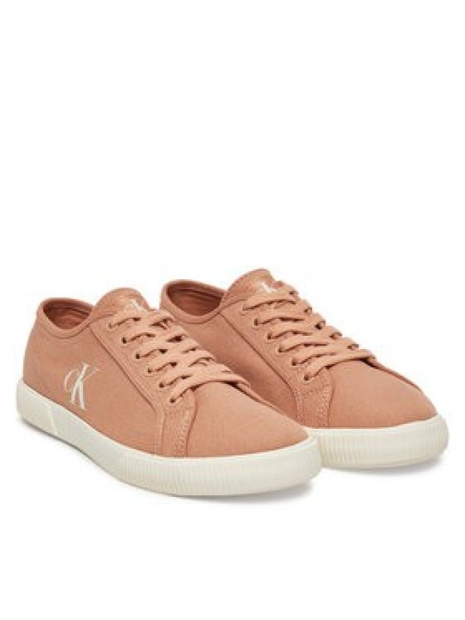Calvin Klein Jeans Tenisówki Ess Vulc Low Cv Mg Wn YW0YW01762 Koralowy