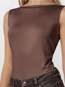 Koszulka na ramiączkach - kremowy