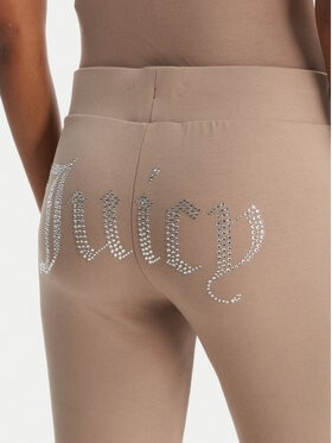 Juicy Couture Spodnie dresowe Christine JCWBJ126309 Beżowy Flared Leg