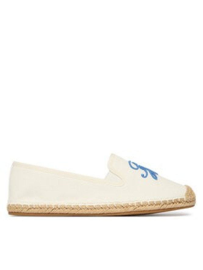 Tommy Hilfiger Espadryle Th Script Summer Espadrille FW0FW09240 Biały
