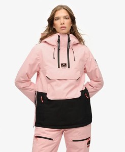 superdry Freestyle Overhead Ski Jacket – Damska kurtka narciarska loose, 10k