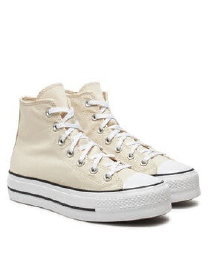 Converse Trampki Chuck Taylor All Star Lift Platform HI A08214C Beżowy