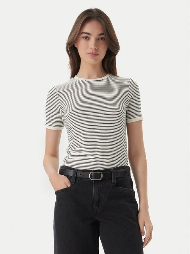 ONLY T-Shirt Tine 15315406 Czarny Regular Fit