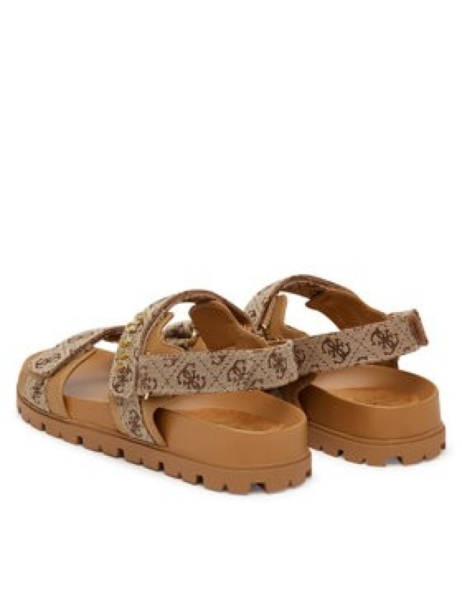 Guess Sandały FLPZY2 FAL03 Brązowy