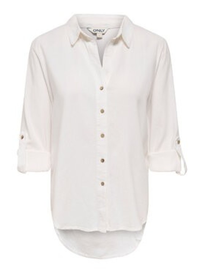 ONLY Koszula Goa 15363991 Biały Loose Fit