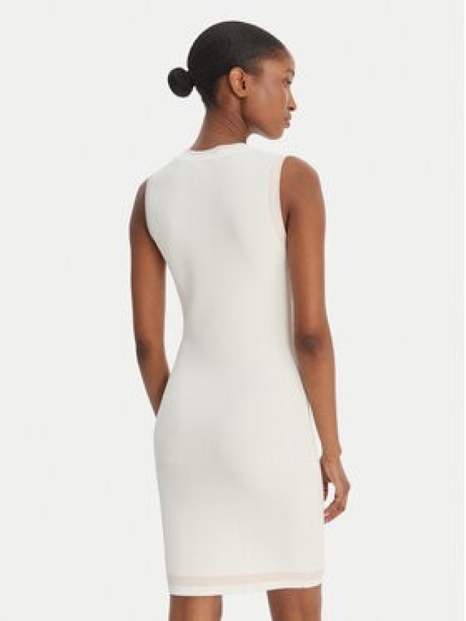 Guess Sukienka dzianinowa V6GK04 Z0648 Biały Regular Fit