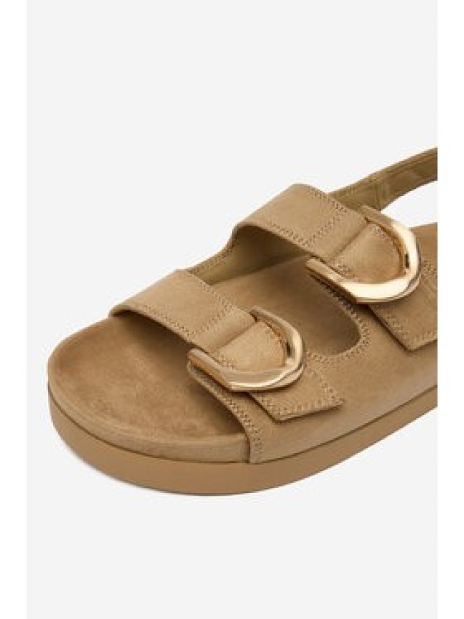 DeeZee Sandały CEO-SG19779-1 Beżowy