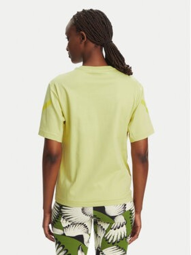 adidas T-Shirt Z.N.E. JC5400 Żółty Regular Fit