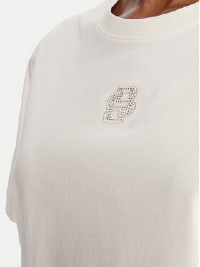 BOSS T-Shirt Elpha 50551443 Beżowy Regular Fit