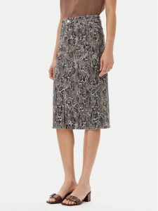 JOOP! Spódnica jeansowa 30044957 Brązowy Slim Fit