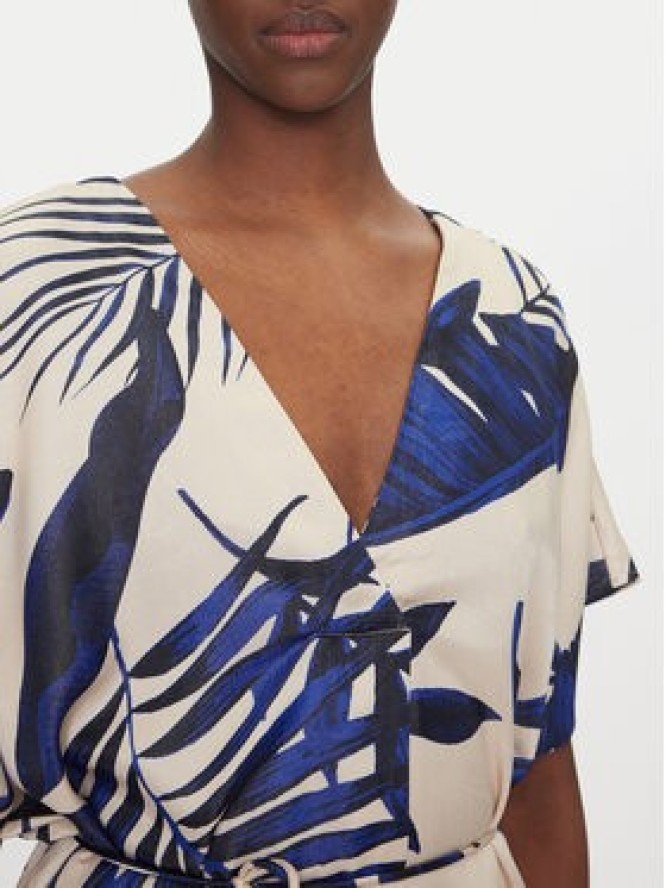 Vero Moda Sukienka letnia Vina 10327430 Beżowy Relaxed Fit