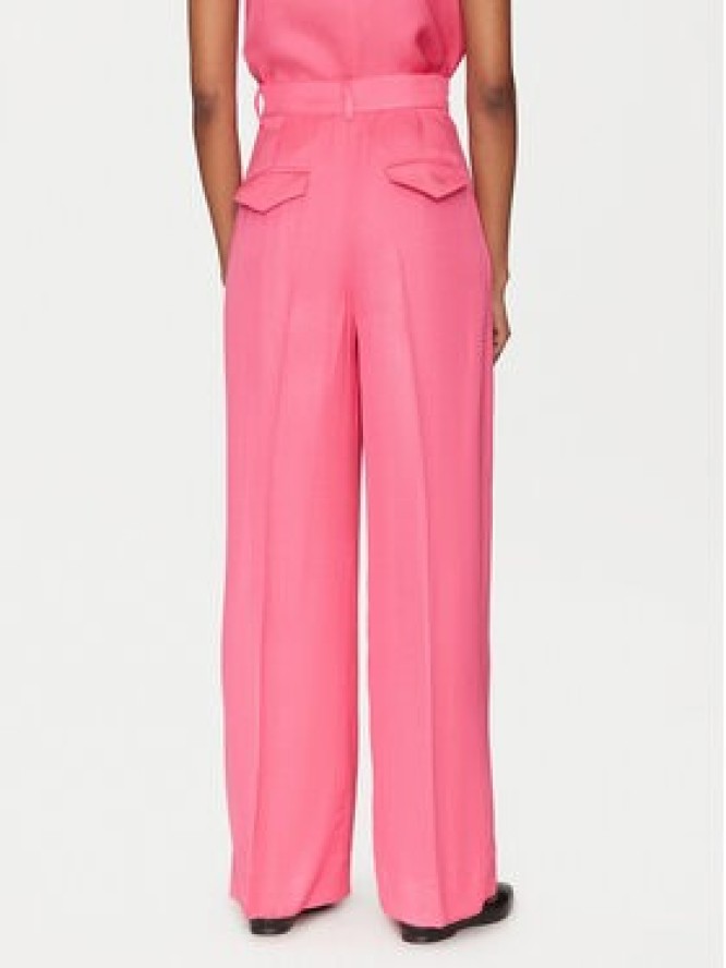 Marella Spodnie palazzo Pianosa 2515131041 Różowy Wide Leg