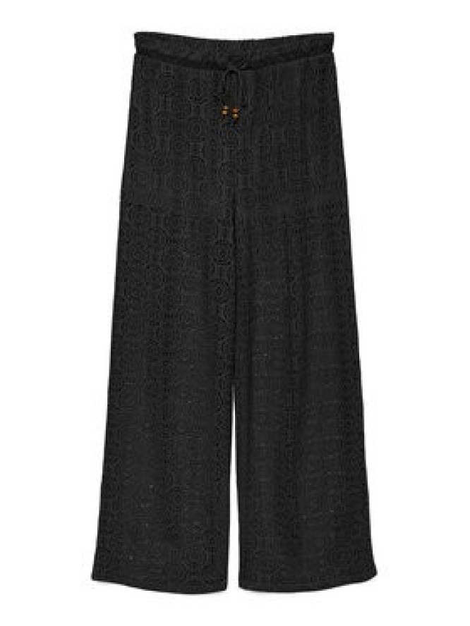 Vero Moda Spodnie materiałowe Maya 10325044 Czarny Relaxed Fit