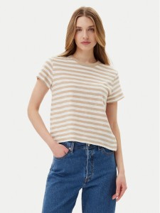 Gap T-Shirt 723661-01 Beżowy Regular Fit