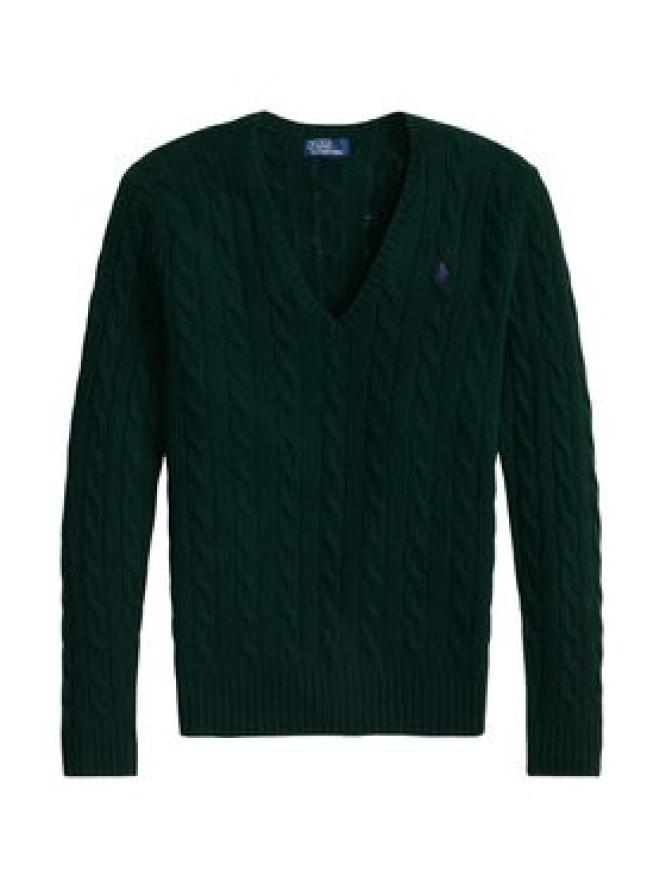 Polo Ralph Lauren Sweter 211971866009 Zielony Slim Fit
