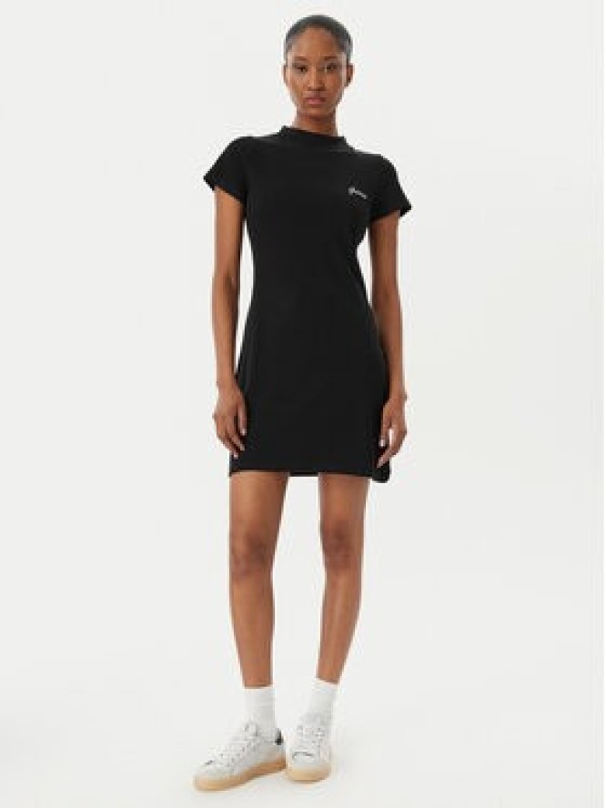 Guess Sukienka codzienna V6RK06 K8RT2 Czarny Slim Fit