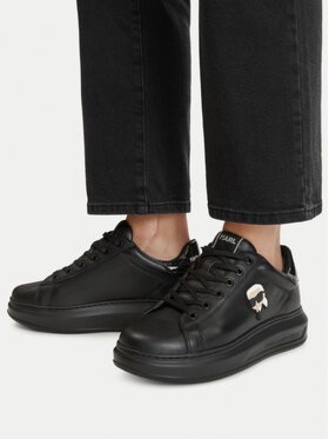 KARL LAGERFELD Sneakersy KL62530N Czarny