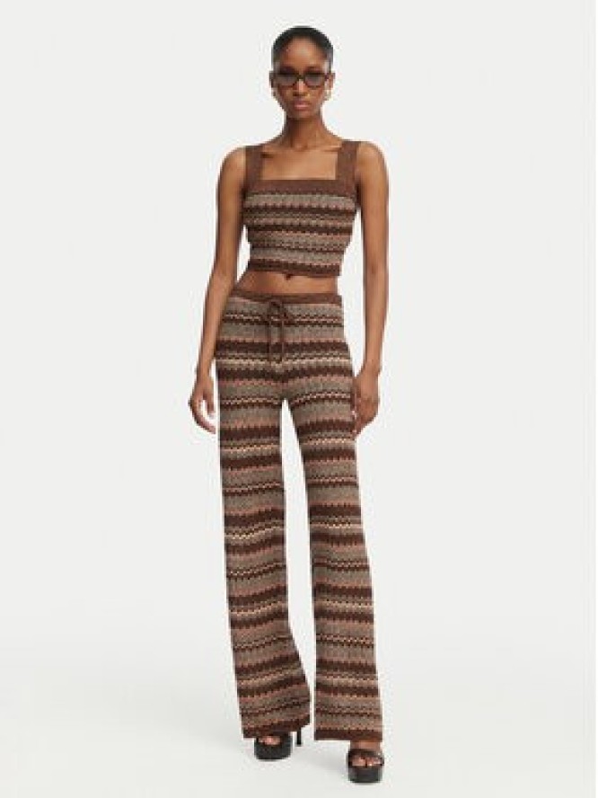 Marciano Guess Top G6GR15 Z0643 Brązowy Regular Fit