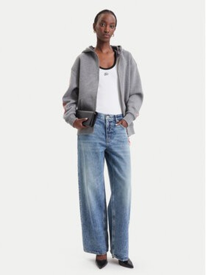 Guess Bluza W6BQ21 K7947 Szary Relaxed Fit