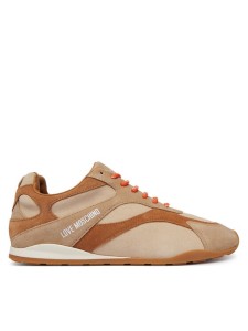 LOVE MOSCHINO Sneakersy JA15352G1PIGC10A Brązowy