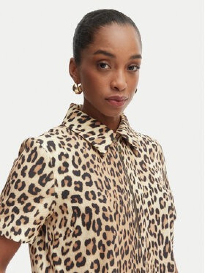 LOLA CASADEMUNT Sukienka codzienna LS2616134 Brązowy Loose Fit