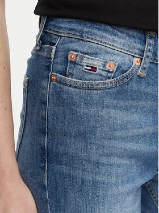 Tommy Jeans Jeansy Nora Mr DW0DW23084 Niebieski Skinny Fit