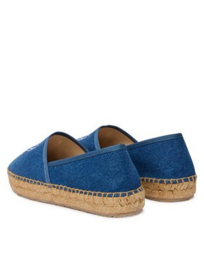 LOVE MOSCHINO Espadryle JA10532G0OJO5700 Niebieski