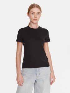 Calvin Klein T-Shirt LV044D201G Czarny Regular Fit