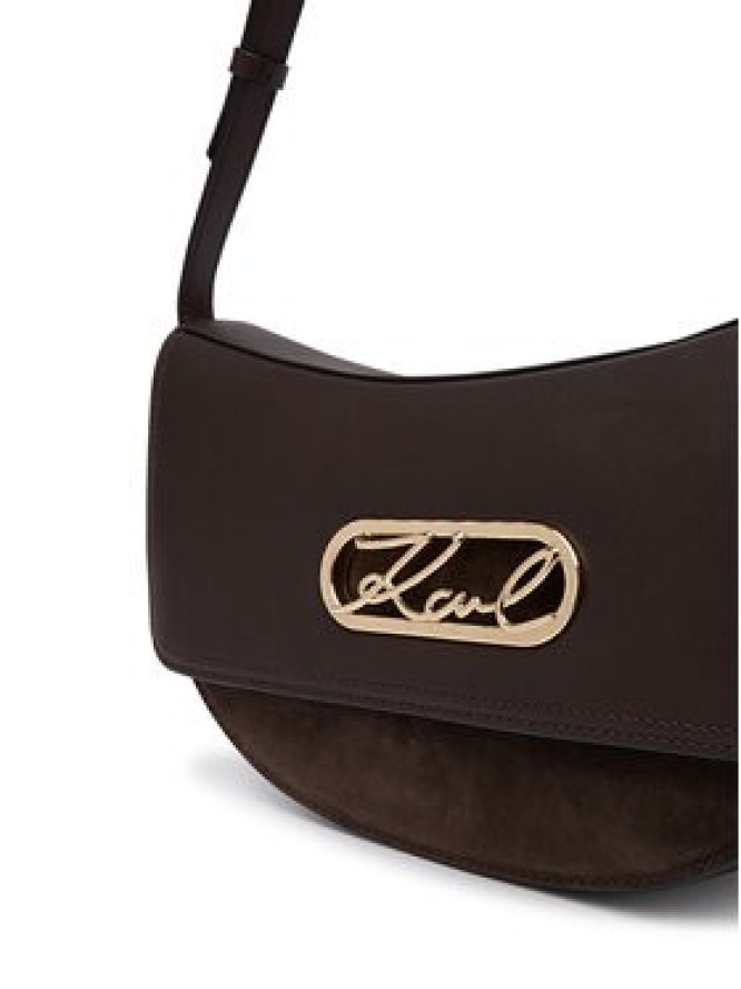 KARL LAGERFELD Torebka B4W30336 Brązowy ciemny