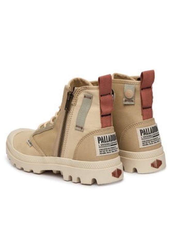 Palladium Trapery Pampadetroitzip Su 94612-221-M Beżowy