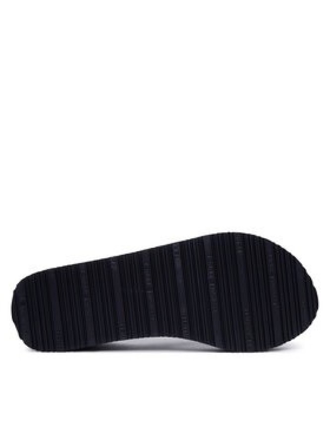 Tommy Hilfiger Japonki Wedge Summer Sandal Mono FW0FW09698 Granatowy