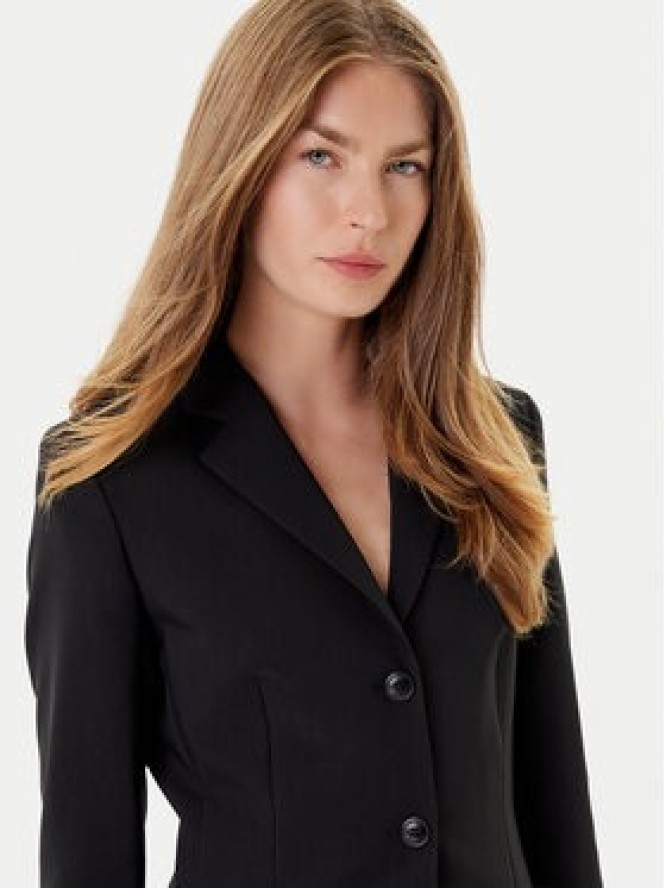 HUGO Marynarka Alirani 50542616 001 Czarny Regular Fit