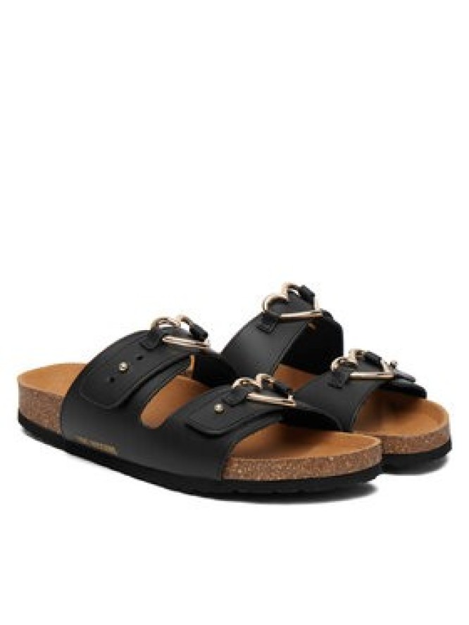 LOVE MOSCHINO Klapki JA28173G0OIA0000 Czarny