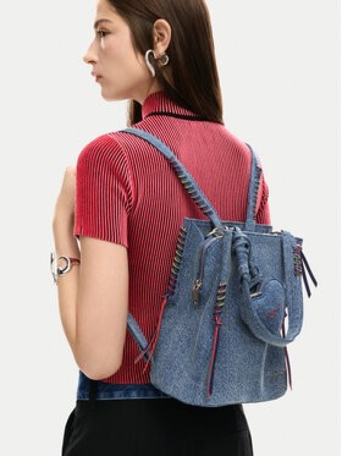Desigual Plecak 26SAKD08 Niebieski