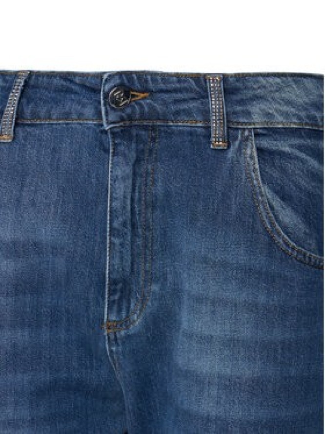 Rinascimento Jeansy CFC0125144003 Niebieski Loose Fit