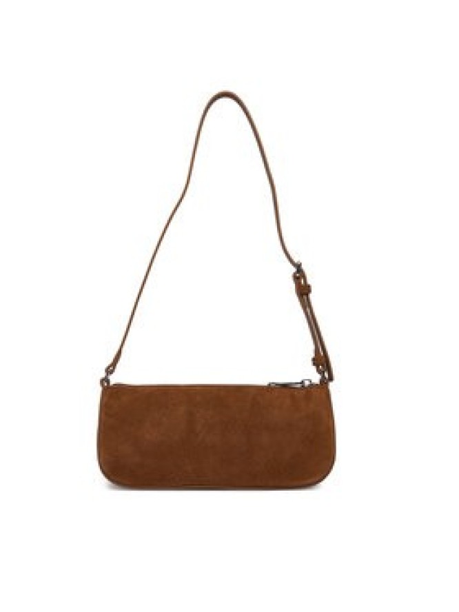 Tommy Jeans Torebka Tjw Must Suede Shoulder Bag AW0AW18454 Brązowy