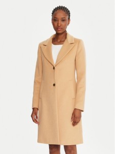 Rinascimento Płaszcz przejściowy CFC0126117003 Beżowy Regular Fit