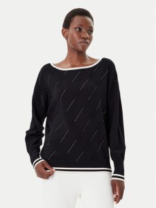 Liu Jo Sport Sweter TF5206 MS63L Czarny Regular Fit