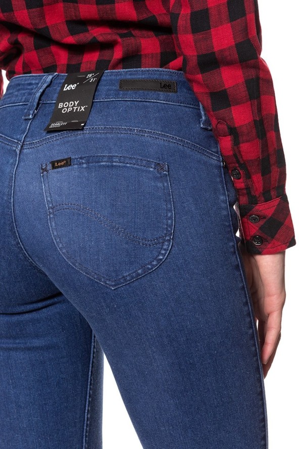 SPODNIE DAMSKIE LEE SCARLETT BRIGHT MID L506HADU 112111194