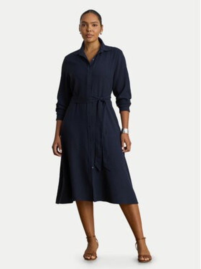 LAUREN RALPH LAUREN Sukienka koszulowa 200P14803001 Granatowy Regular Fit