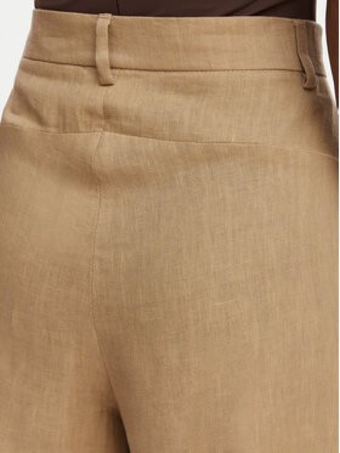 Marella Szorty materiałowe Emme by Marella Adorni 2615141032 Beżowy Regular Fit
