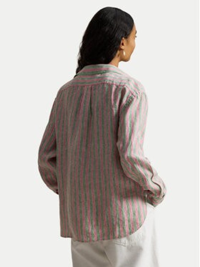 Polo Ralph Lauren Koszula 211935130501 Bordowy Relaxed Fit