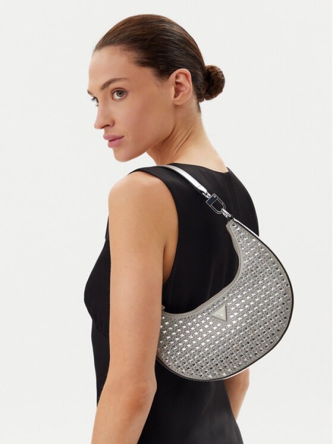 Guess Torebka HWIY92 05010 Srebrny