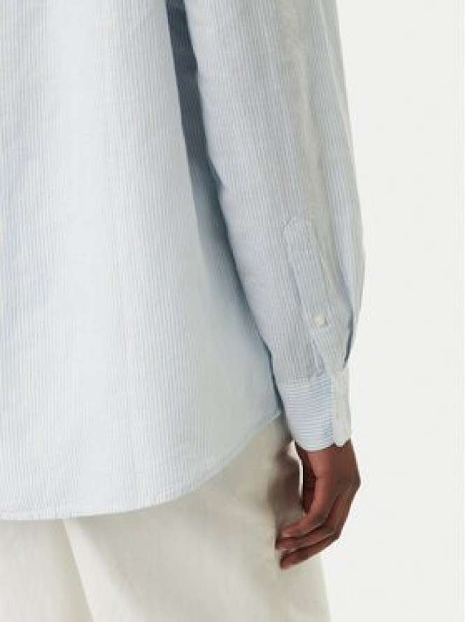Tommy Jeans Koszula DW0DW22209 Błękitny Relaxed Fit