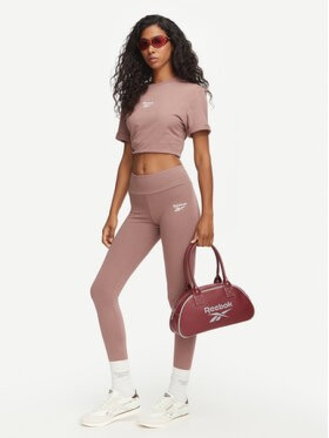 Reebok Legginsy Celina RK25701CCW Brązowy Slim Fit