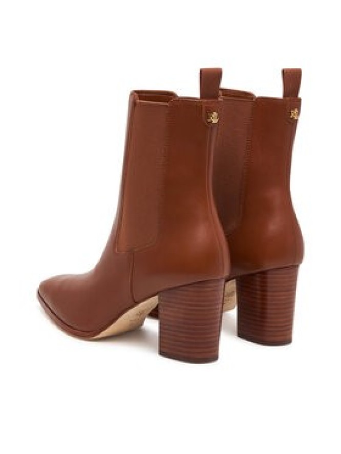 LAUREN RALPH LAUREN Botki Rlyn Bte Hl Bo Bte 802P15661001 Brązowy