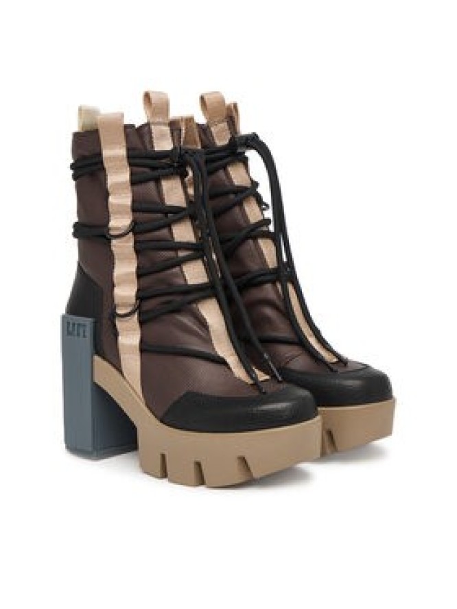 United Nude Trzewiki Grip Desert Mid 11035161165 Brązowy ciemny