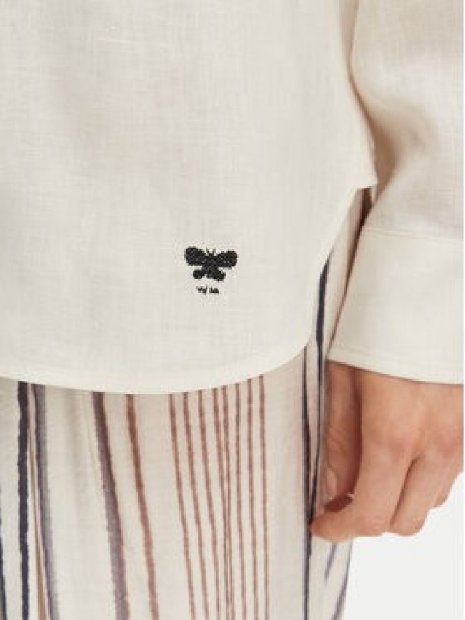 Weekend Max Mara Koszula Werner 2615111072 Écru Regular Fit