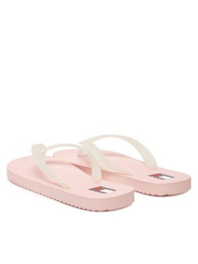 Tommy Jeans Japonki Tjw Logo Flip Flop EN0EN02447 Różowy
